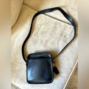 Black Coach crossbody bag! Excellent condition!
